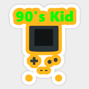 90s Kid Sticker